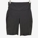 Lululemon Charcoal Overlocked edge Activewear Shorts Size 10 by SwapUp-Online Second Hand Store-Online Thrift Store