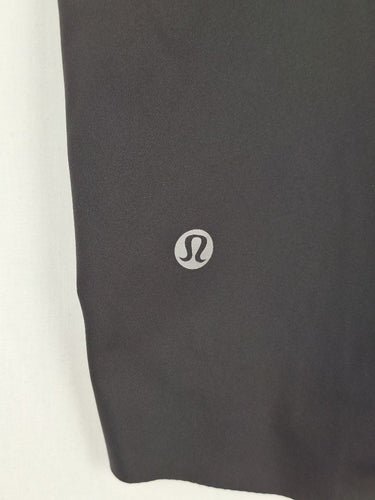 Lululemon Charcoal Overlocked edge Activewear Shorts Size 10 by SwapUp-Online Second Hand Store-Online Thrift Store