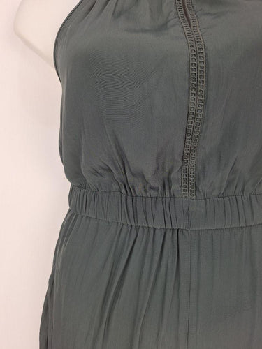 Witchery Khaki Halter Neck Jumpsuit Size 10 by SwapUp-Online Second Hand Store-Online Thrift Store