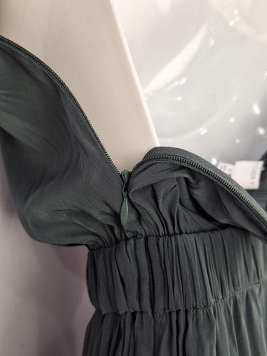 Witchery Khaki Halter Neck Jumpsuit Size 10 by SwapUp-Online Second Hand Store-Online Thrift Store