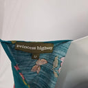 Princess Highway Teal Butterfly Garden Midi Dress Size 12 by SwapUp-Online Second Hand Store-Online Thrift Store