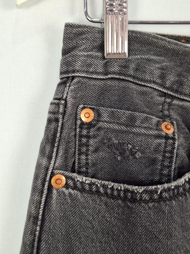Levi's Washed Black Denim Mini Skirt Size 10 by SwapUp-Online Second Hand Store-Online Thrift Store