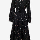 Kate Spade Autumn Polka Dot Wrap Maxi Dress Size 8 by SwapUp-Online Second Hand Store-Online Thrift Store