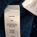 Sass & Bide Deep Teal Shimmer High Low Jumper Size XXS by SwapUp-Online Second Hand Store-Online Thrift Store