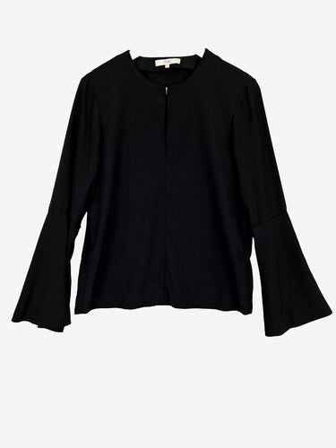 Tibi Smart Cut Out Bell Sleeve Blouse Size M by SwapUp-Online Second Hand Store-Online Thrift Store