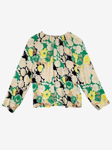 Rodebjer Bright Tropics Longsleeve Blouse Size S by SwapUp-Online Second Hand Store-Online Thrift Store