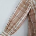 Zoe Kratzmann Mocha Button-up Plaid Dress Size 10 by SwapUp-Online Second Hand Store-Online Thrift Store