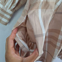 Zoe Kratzmann Mocha Button-up Plaid Dress Size 10 by SwapUp-Online Second Hand Store-Online Thrift Store