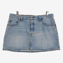 Levi's Light Wash Icon Denim Mini Skirt Size 14 by SwapUp-Online Second Hand Store-Online Thrift Store