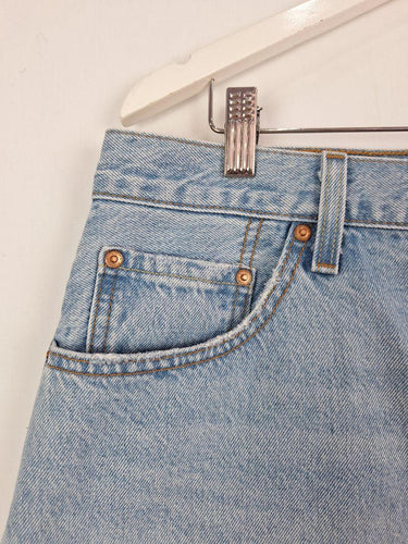 Levi's Light Wash Icon Denim Mini Skirt Size 14 by SwapUp-Online Second Hand Store-Online Thrift Store