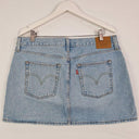 Levi's Light Wash Icon Denim Mini Skirt Size 14 by SwapUp-Online Second Hand Store-Online Thrift Store