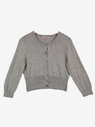 Review Staple Cropped Knit Cardigan Size 12 by SwapUp-Online Second Hand Store-Online Thrift Store
