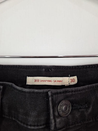 Levi's Charcoal 311 Shaping Skinny Denim Jeans Size 12 by SwapUp-Online Second Hand Store-Online Thrift Store