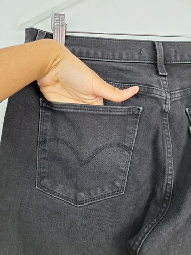 Levi's Charcoal 311 Shaping Skinny Denim Jeans Size 12 by SwapUp-Online Second Hand Store-Online Thrift Store