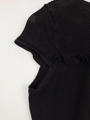Review Pretty Frilled Everyday Knit Top Size 12 by SwapUp-Online Second Hand Store-Online Thrift Store