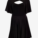Leina Broughton Twist Cut Out Midi Dress Size 12 by SwapUp-Online Second Hand Store-Online Thrift Store