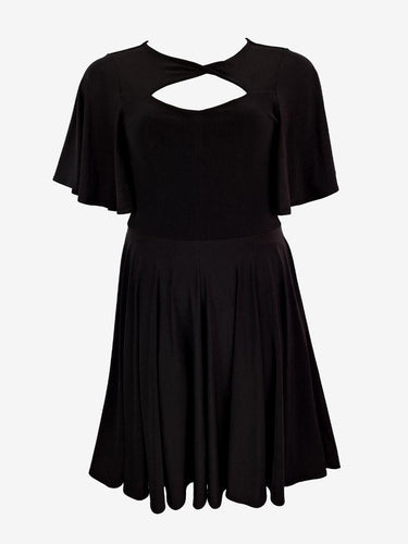 Leina Broughton Twist Cut Out Midi Dress Size 12 by SwapUp-Online Second Hand Store-Online Thrift Store
