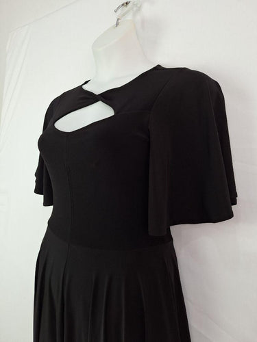 Leina Broughton Twist Cut Out Midi Dress Size 12 by SwapUp-Online Second Hand Store-Online Thrift Store