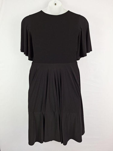 Leina Broughton Twist Cut Out Midi Dress Size 12 by SwapUp-Online Second Hand Store-Online Thrift Store