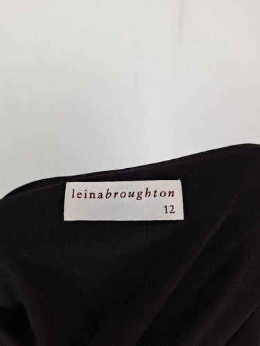 Leina Broughton Twist Cut Out Midi Dress Size 12 by SwapUp-Online Second Hand Store-Online Thrift Store