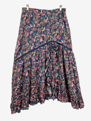 Morrison Floral Flow Maxi Skirt Size 14 by SwapUp-Online Second Hand Store-Online Thrift Store