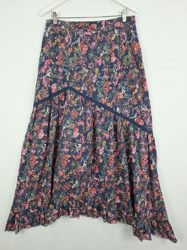 Morrison Floral Flow Maxi Skirt Size 14 by SwapUp-Online Second Hand Store-Online Thrift Store