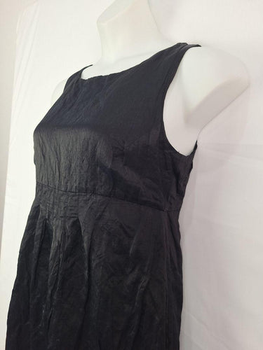 Morrison Smart Crinkle Shift Dress Size L by SwapUp-Online Second Hand Store-Online Thrift Store