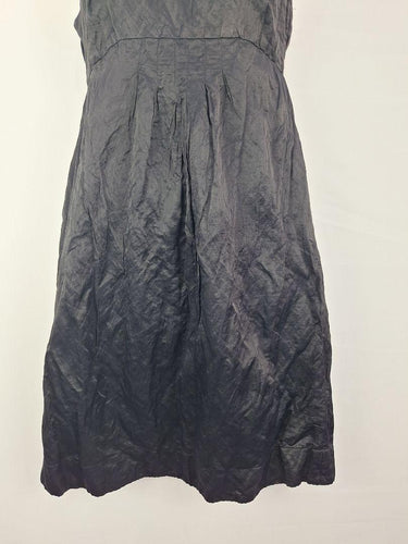 Morrison Smart Crinkle Shift Dress Size L by SwapUp-Online Second Hand Store-Online Thrift Store
