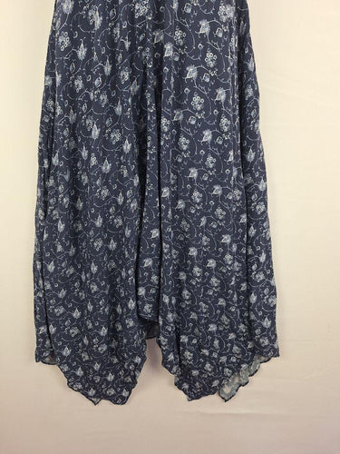Seafolly Navy Floral Flowy Dress Size M by SwapUp-Online Second Hand Store-Online Thrift Store