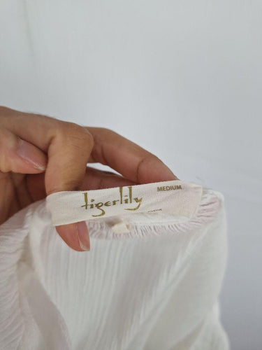 Tigerlily Angelic Sheer Maxi Dress Size M by SwapUp-Online Second Hand Store-Online Thrift Store