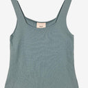 Bul Sea Blue Rolled Hem Top Size 10 by SwapUp-Online Second Hand Store-Online Thrift Store