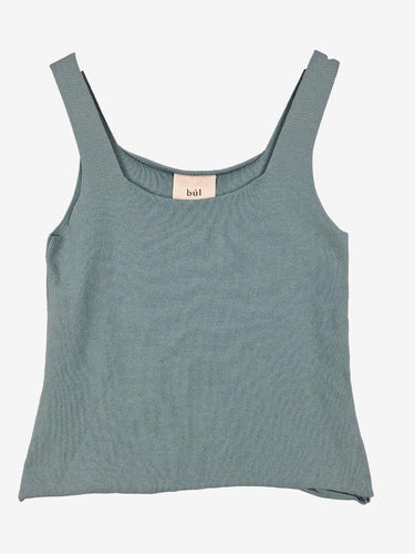 Bul Sea Blue Rolled Hem Top Size 10 by SwapUp-Online Second Hand Store-Online Thrift Store