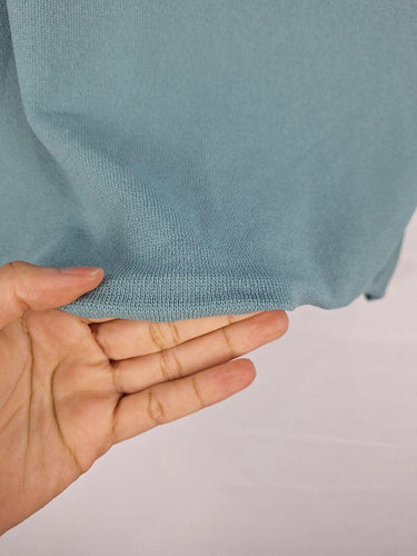 Bul Sea Blue Rolled Hem Top Size 10 by SwapUp-Online Second Hand Store-Online Thrift Store