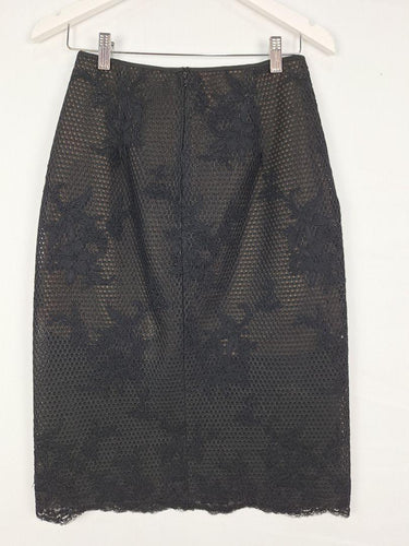 Scanlan Theodore Mesh Lace Midi Skirt Size 10 by SwapUp-Online Second Hand Store-Online Thrift Store