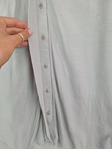 Scanlan Theodore Pale Mint Button Up Shirt Size 10 by SwapUp-Online Second Hand Store-Online Thrift Store