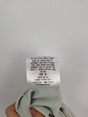 Scanlan Theodore Pale Mint Button Up Shirt Size 10 by SwapUp-Online Second Hand Store-Online Thrift Store