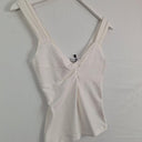 Atmos & Here White Twist Front Tank Top Size 8 by SwapUp-Online Second Hand Store-Online Thrift Store