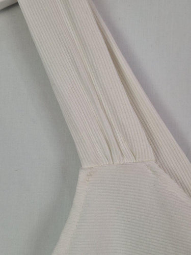 Atmos & Here White Twist Front Tank Top Size 8 by SwapUp-Online Second Hand Store-Online Thrift Store