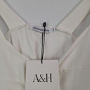 Atmos & Here White Twist Front Tank Top Size 8 by SwapUp-Online Second Hand Store-Online Thrift Store