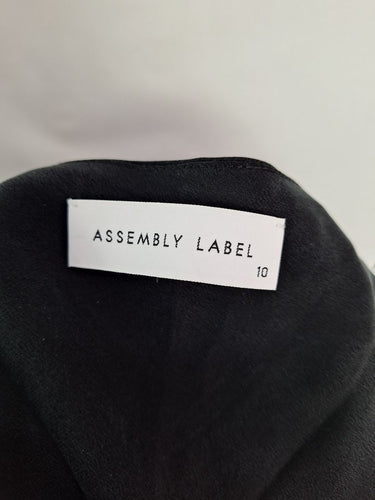Assembly Label Luxe Silk Tie Strap Maxi Dress Size 10 by SwapUp-Online Second Hand Store-Online Thrift Store