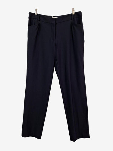 Leina & Fleur Navy Tailored Stretch Pants Size 16 by SwapUp-Online Second Hand Store-Online Thrift Store