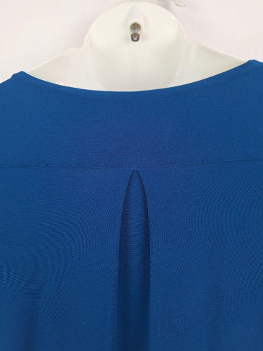 Leina & Fleur Ocean Blue Tie Front Midi Dress Size 16 by SwapUp-Online Second Hand Store-Online Thrift Store