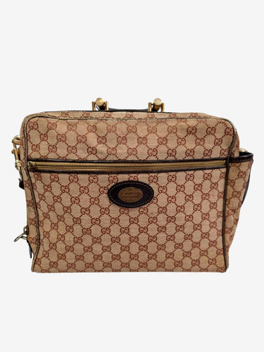 Gucci Vintage Monogram Mid Century Travel Bag by SwapUp-Online Second Hand Store-Online Thrift Store