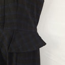 Cue Black and Blue Angular Peplum Dress Size 14 by SwapUp-Online Second Hand Store-Online Thrift Store