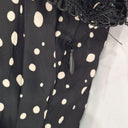 Alannah Hill Spotty Satin Lace Trim Dress Size 14 by SwapUp-Online Second Hand Store-Online Thrift Store