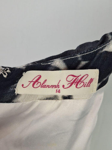 Alannah Hill Blurred Hydrangea Midi Dress Size 14 by SwapUp-Online Second Hand Store-Online Thrift Store