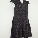 Review Lilac Spotted Ruffle Detail Dress Size 16 by SwapUp-Online Second Hand Store-Online Thrift Store