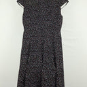 Review Lilac Spotted Ruffle Detail Dress Size 16 by SwapUp-Online Second Hand Store-Online Thrift Store
