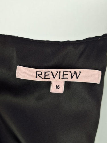 Review Vintage Sweet Rose Mini Dress Size 16 by SwapUp-Online Second Hand Store-Online Thrift Store