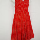 Review Cherry Spot Button Down Dress Size 16 by SwapUp-Online Second Hand Store-Online Thrift Store